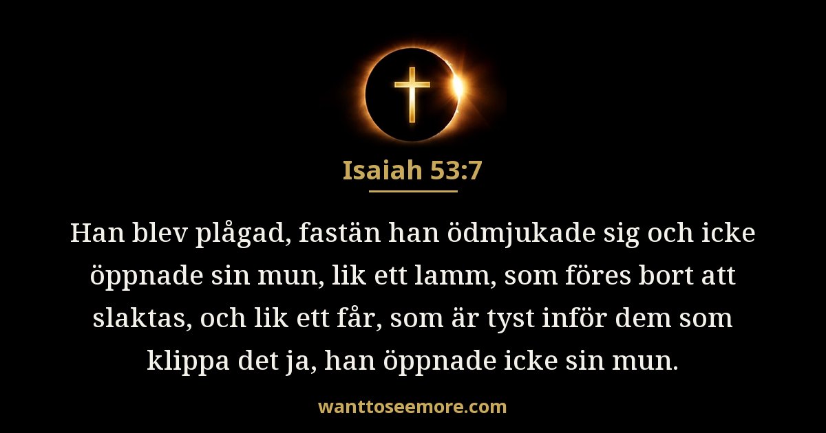 Isaiah 53:7