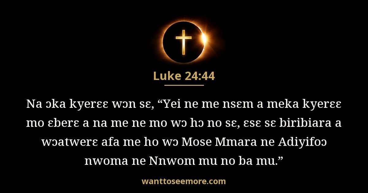 Luke 24:44