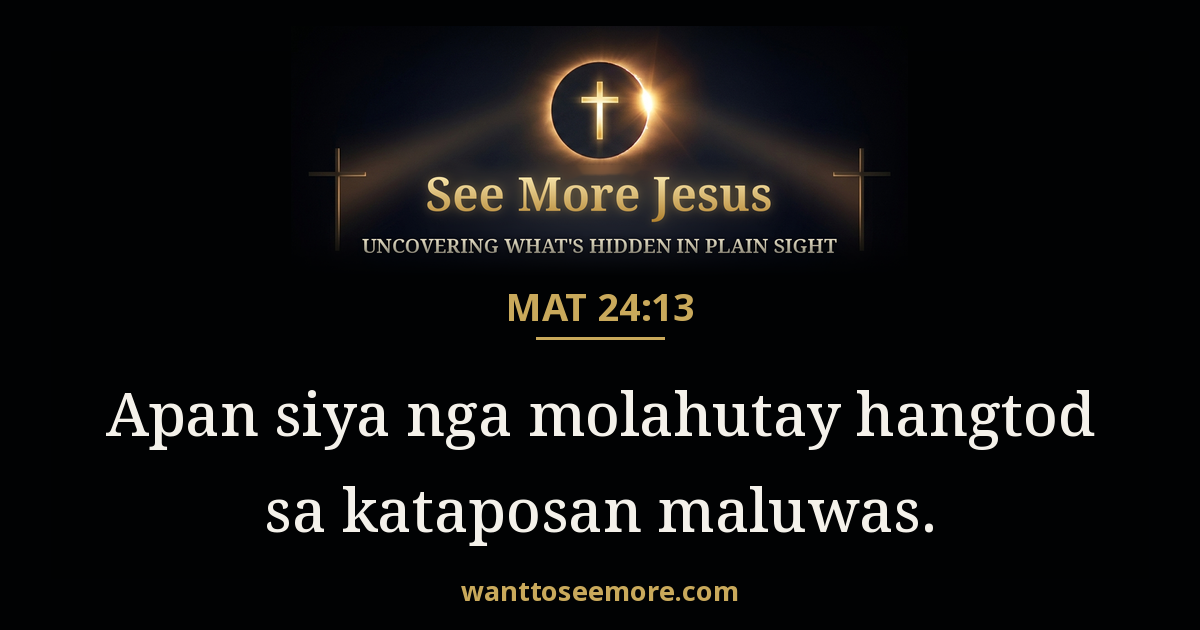 Matthew 24:13