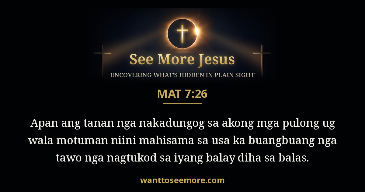 Matthew 7:26