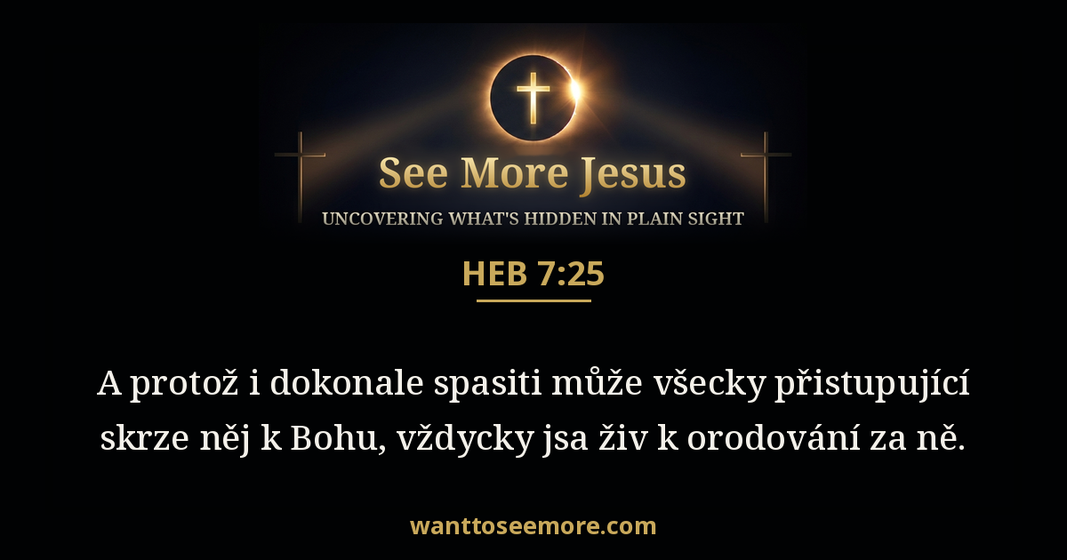 Hebrews 7:25