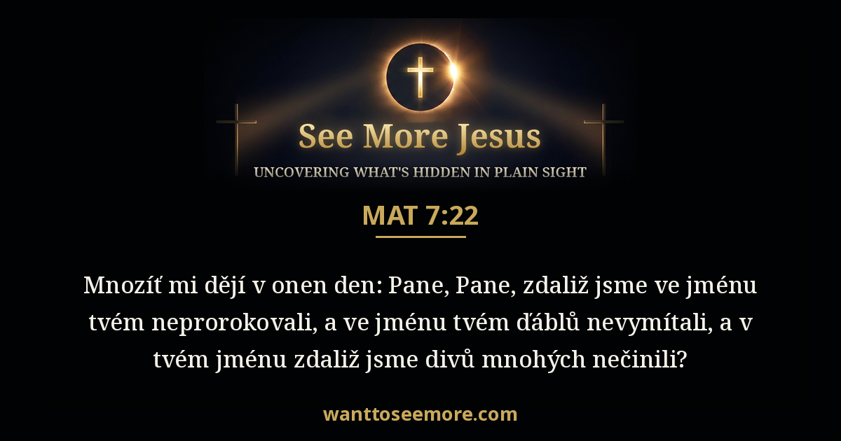 Matthew 7:22