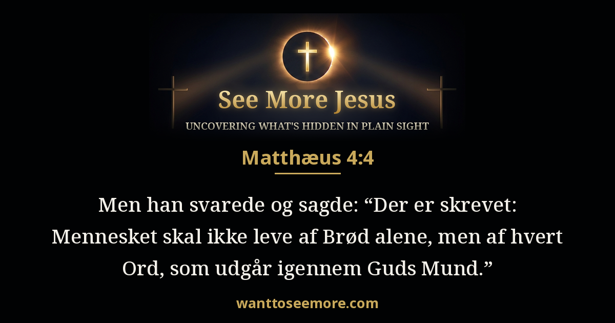 Matthew 4:4