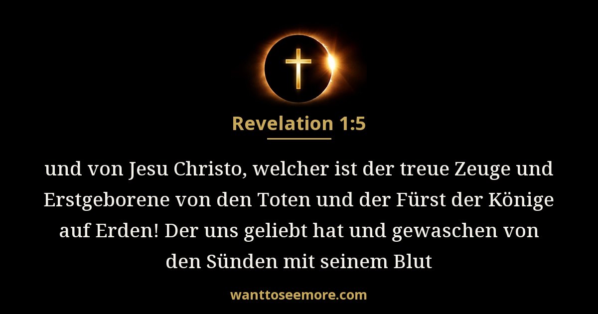 Revelation 1:5