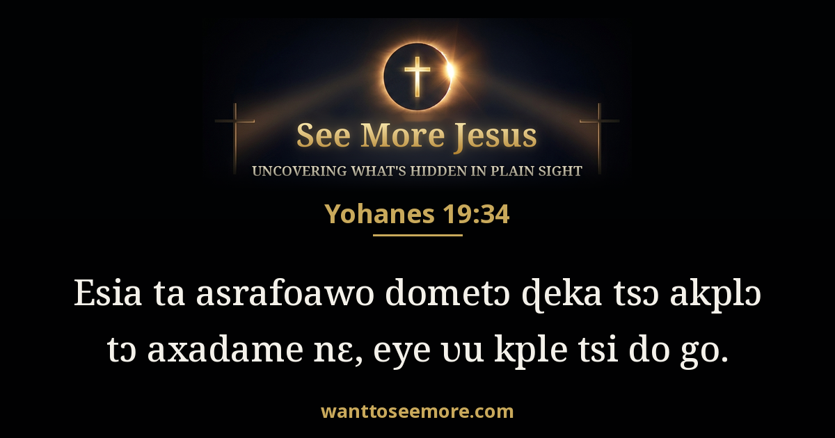 John 19:34