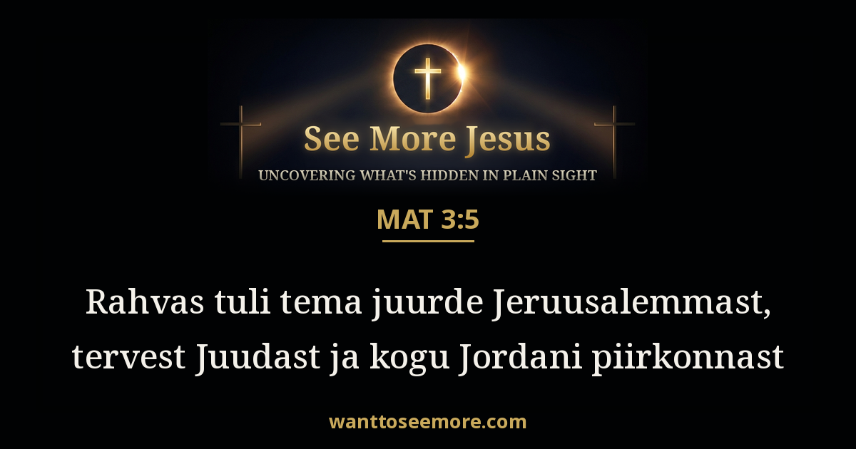 Matthew 3:5