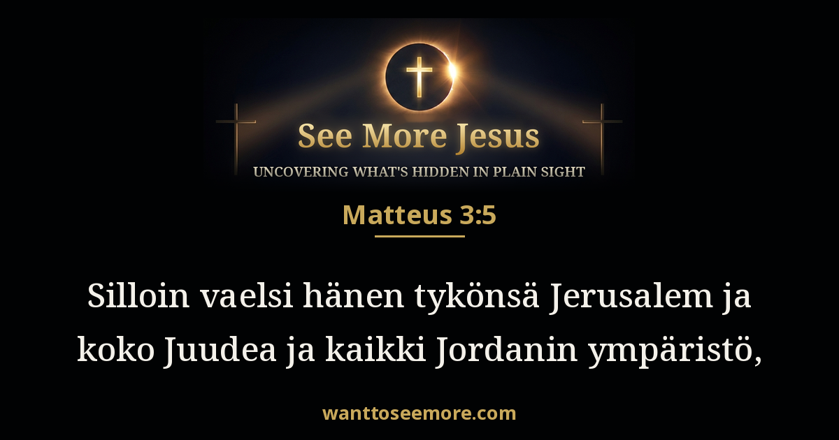 Matthew 3:5