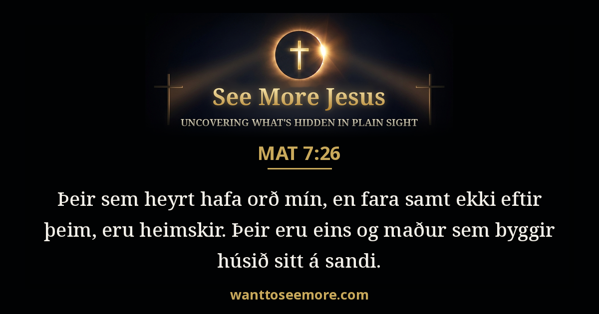 Matthew 7:26