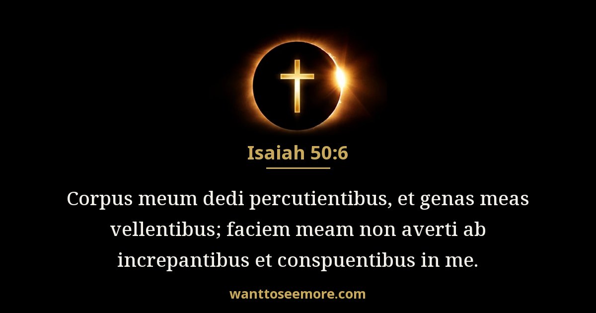Isaiah 50:6