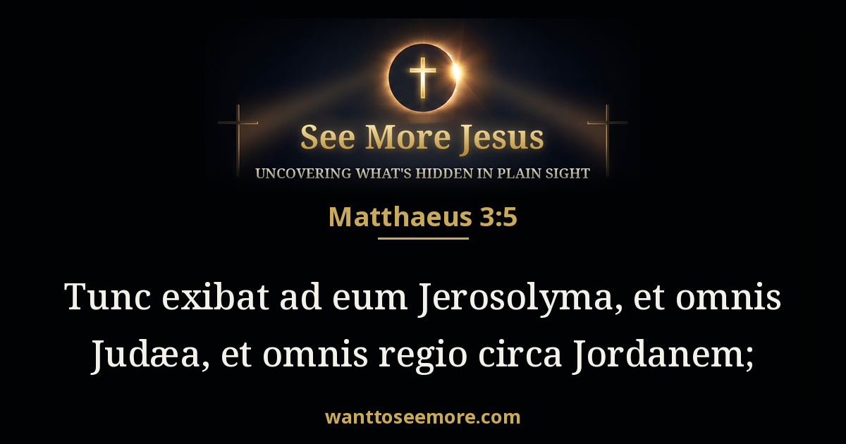 Matthew 3:5