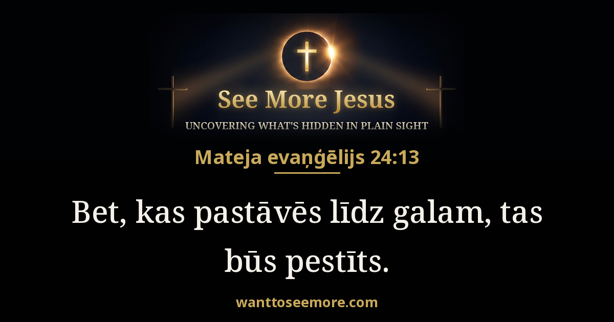 Matthew 24:13