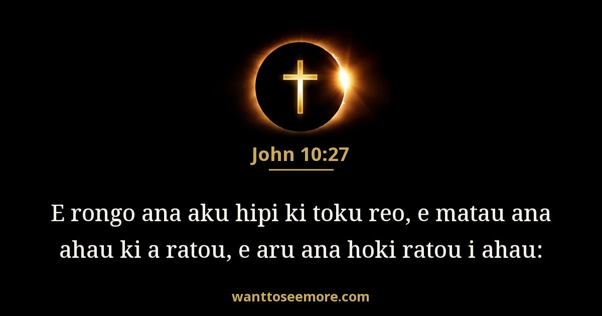 John 10:27