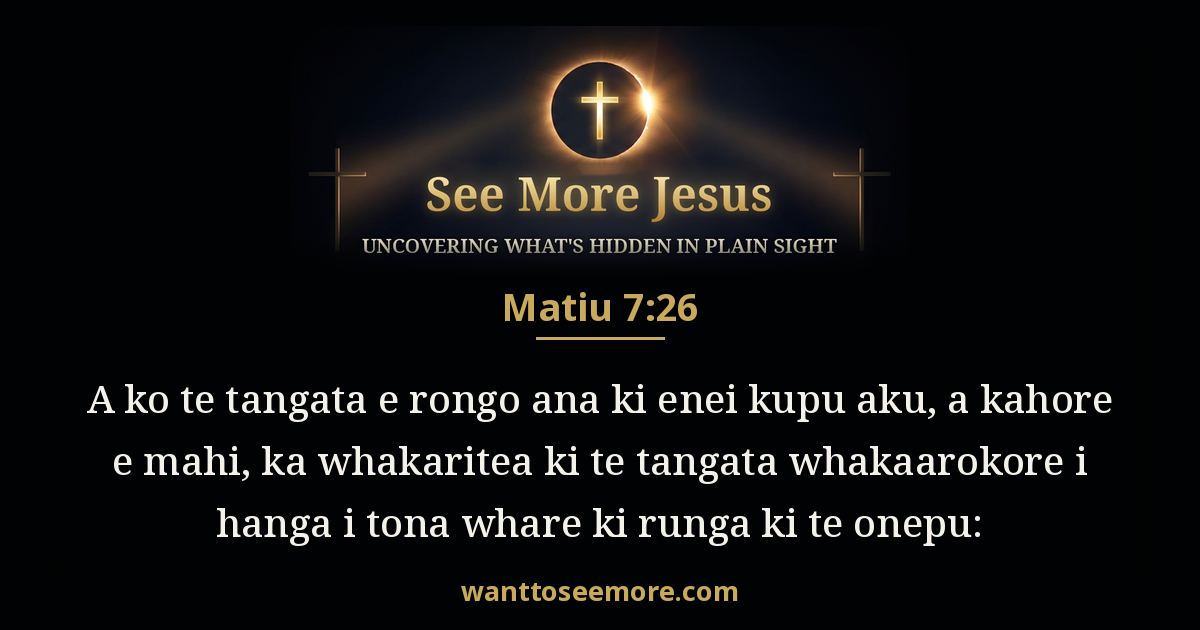 Matthew 7:26