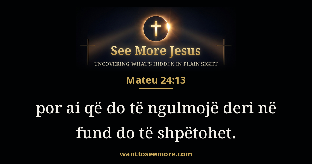 Matthew 24:13