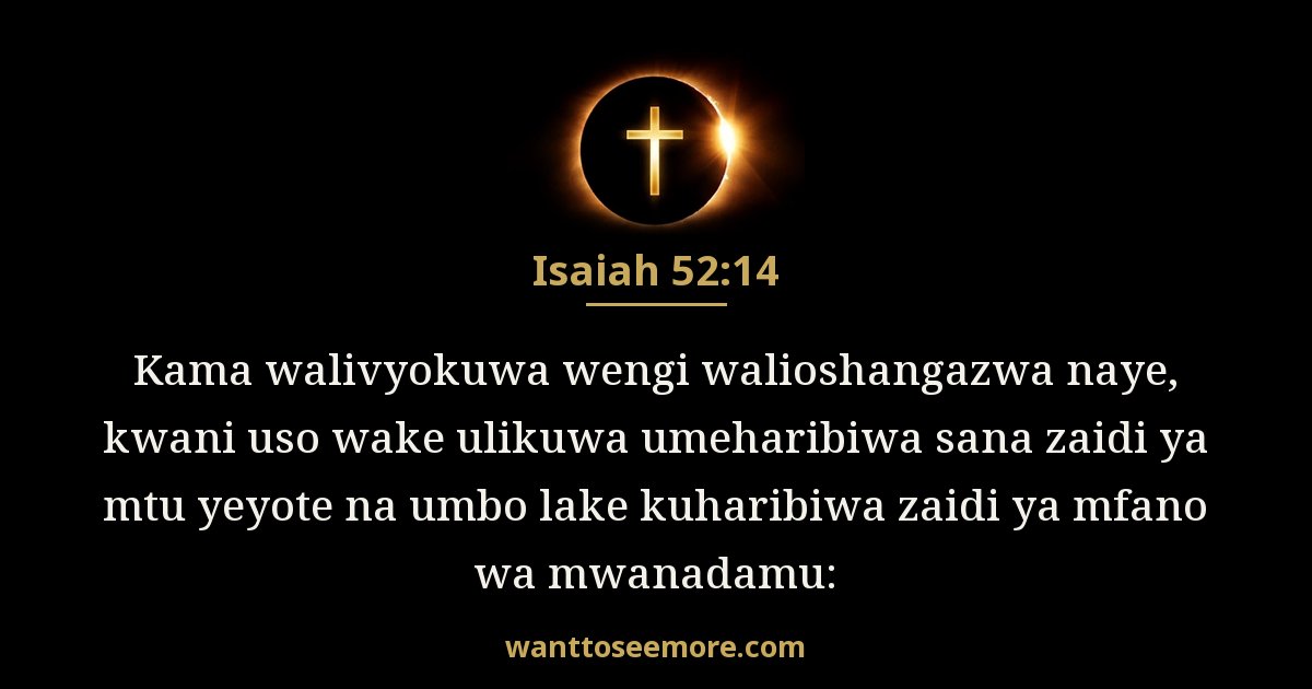 Isaiah 52:14