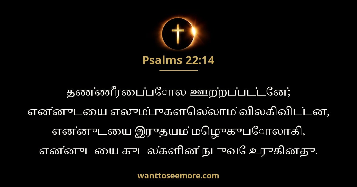 Psalms 22:14