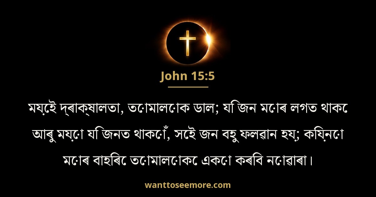 JHN 15:5