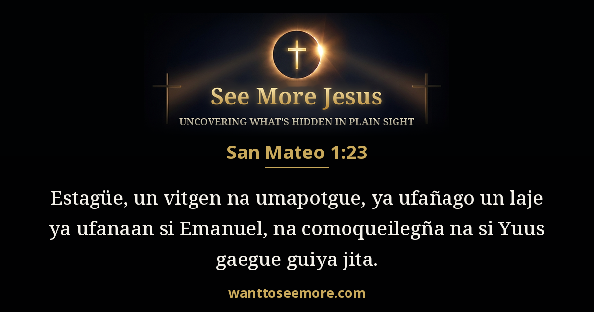 Matthew 1:23