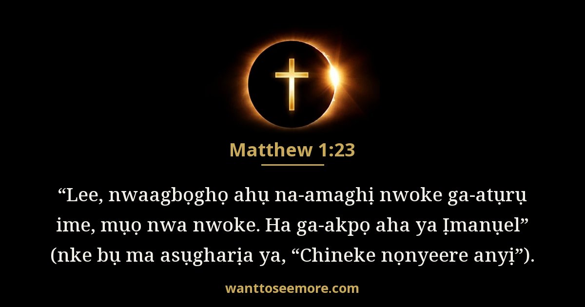 Matthew 1:23