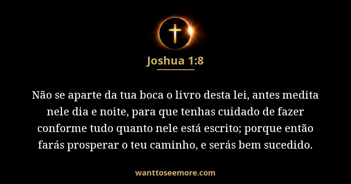 Joshua 1:8
