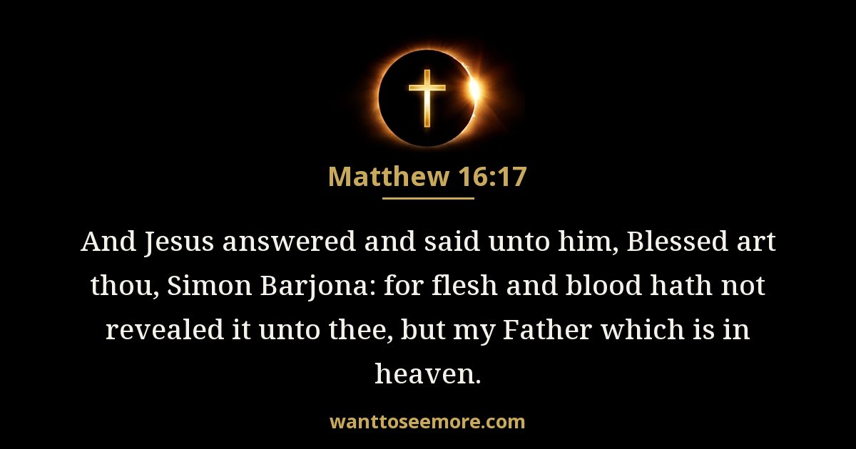 Matthew 16:17