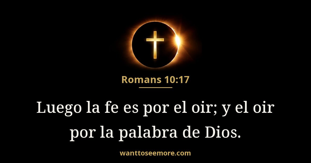 Romans 10:17