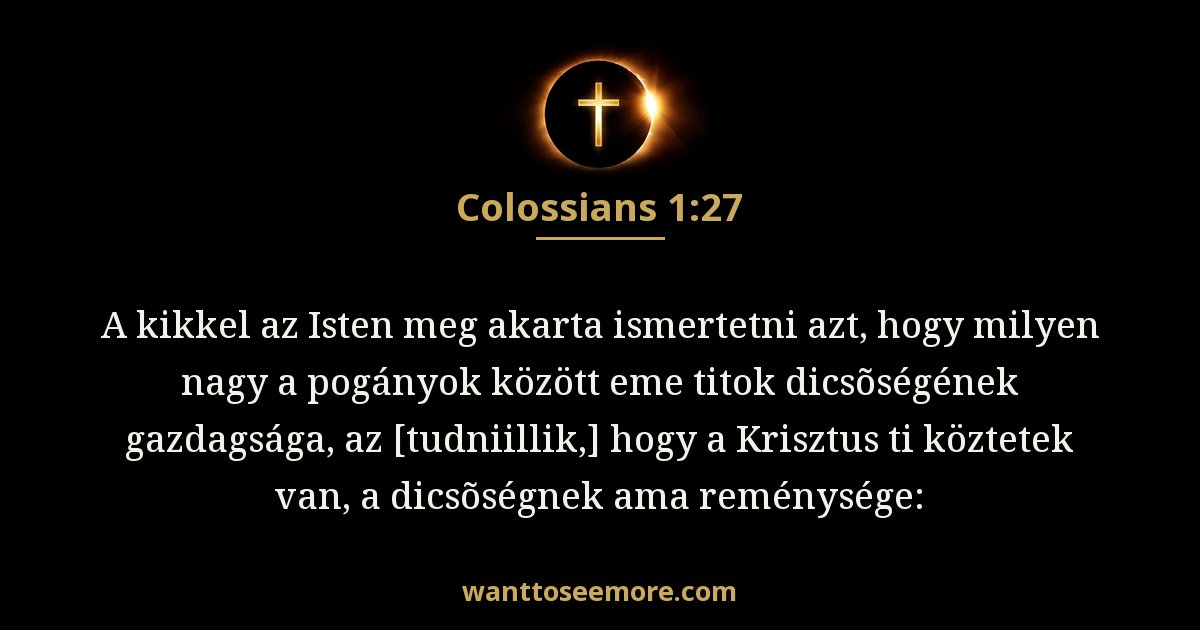 Colossians 1:27