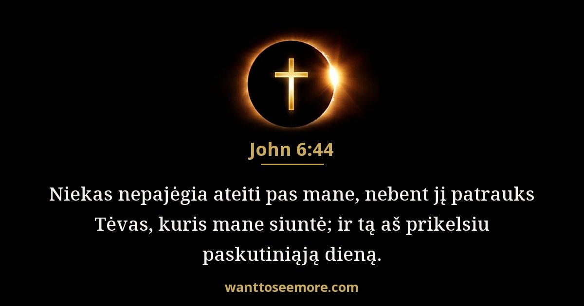 John 6:44