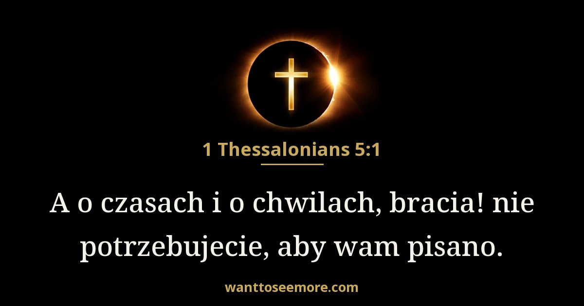 1 Tesaloniczan 5:1