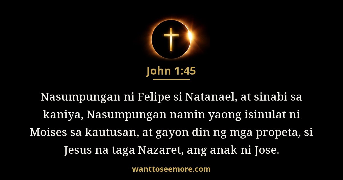 John 1:45