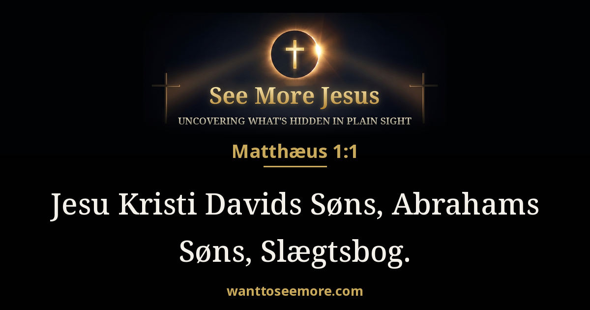 Matthew 1:1