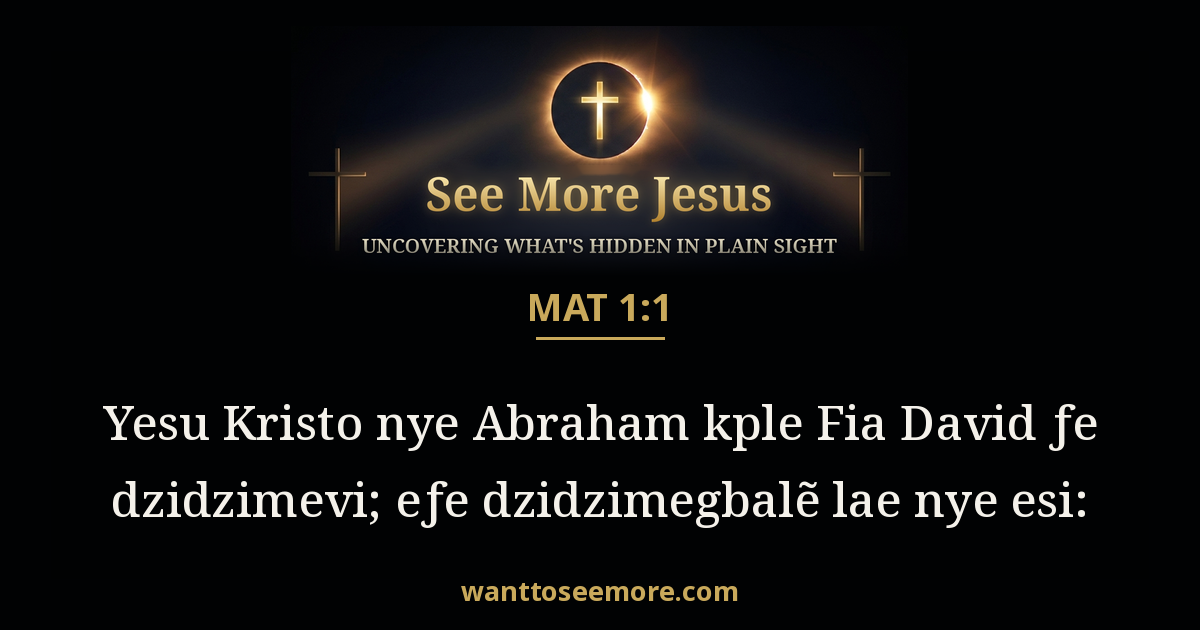 Matthew 1:1