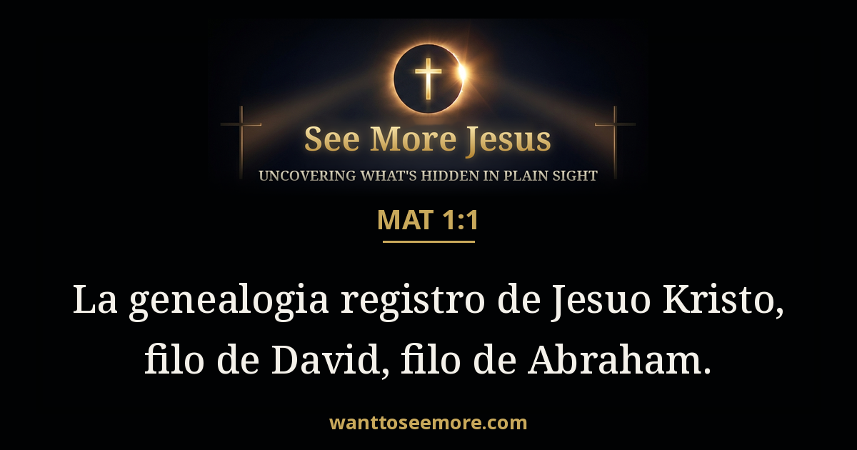 Matthew 1:1