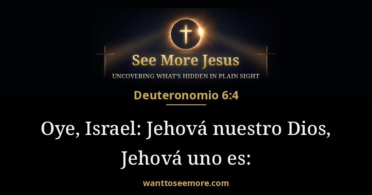 Deuteronomy 6:4