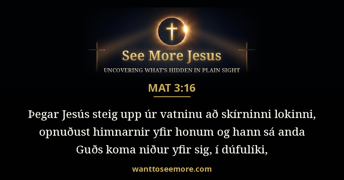 Matthew 3:16