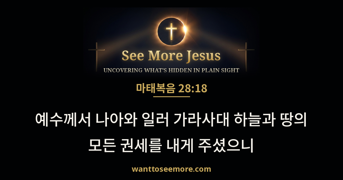 Matthew 28:18