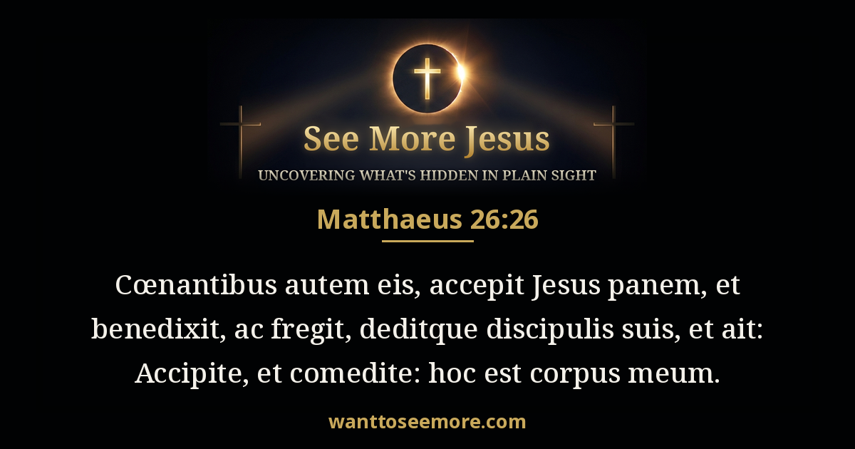 Matthew 26:26