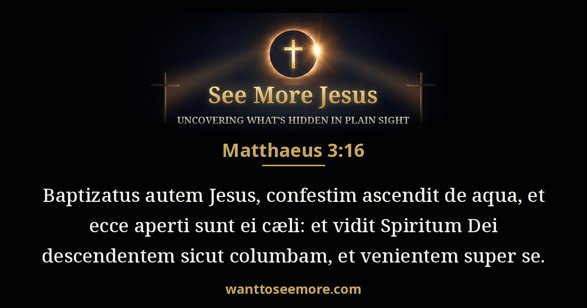 Matthew 3:16
