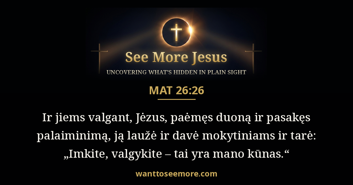 Matthew 26:26