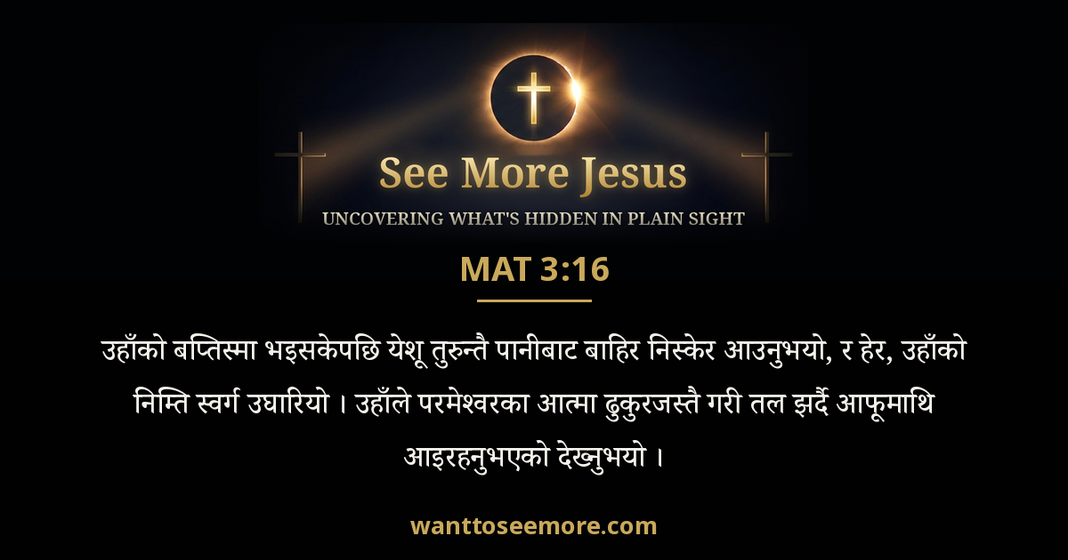 Matthew 3:16