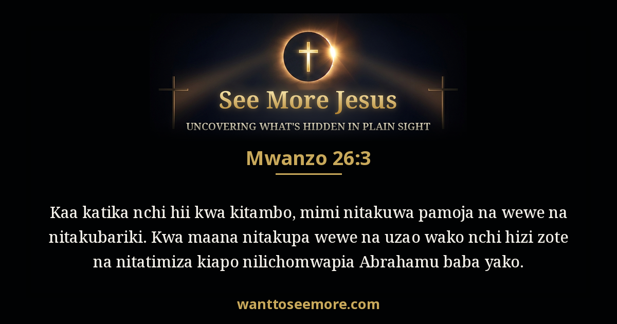 Genesis 26:3