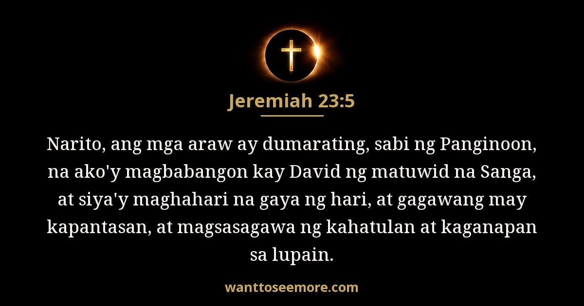 Jeremias 23:5