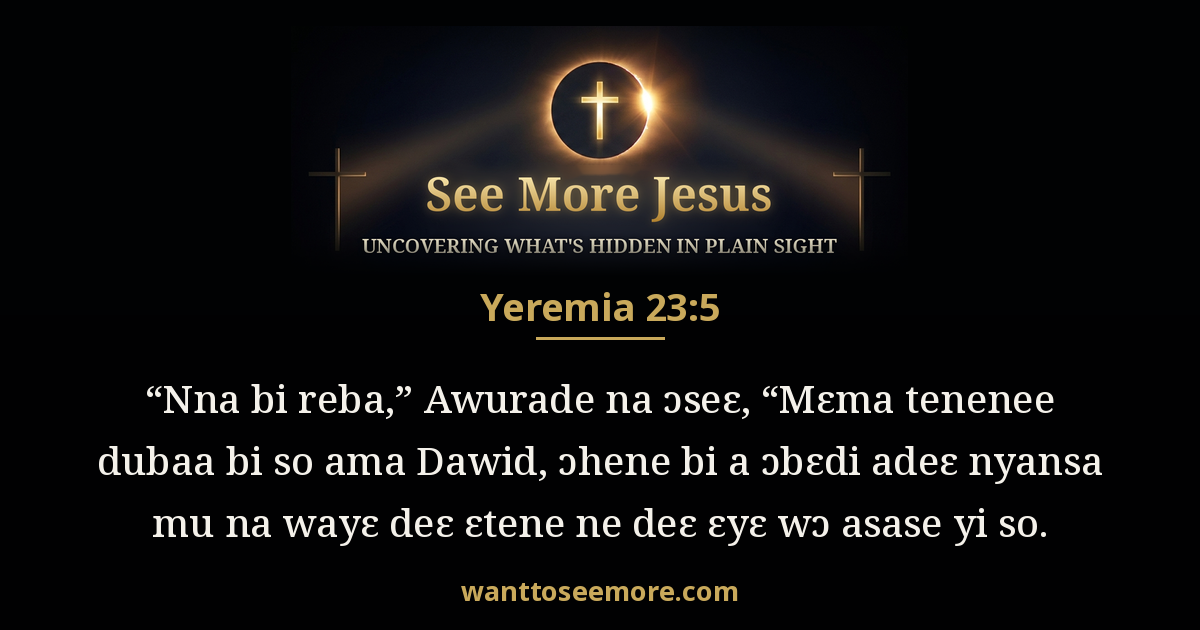 Jeremiah 23:5