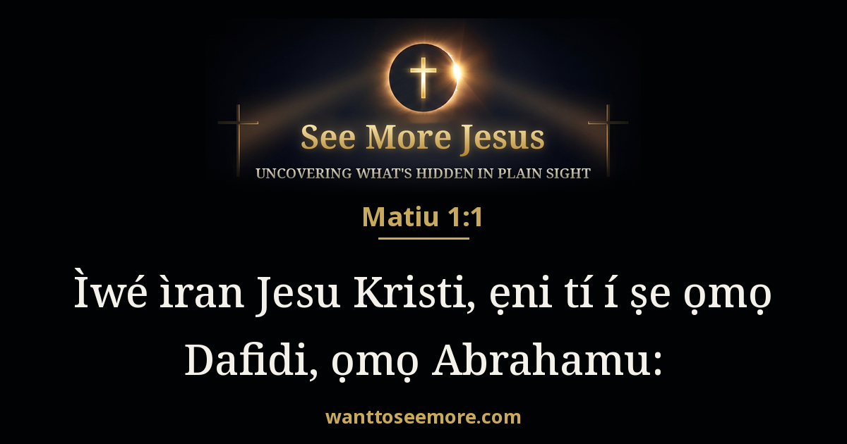 Matthew 1:1