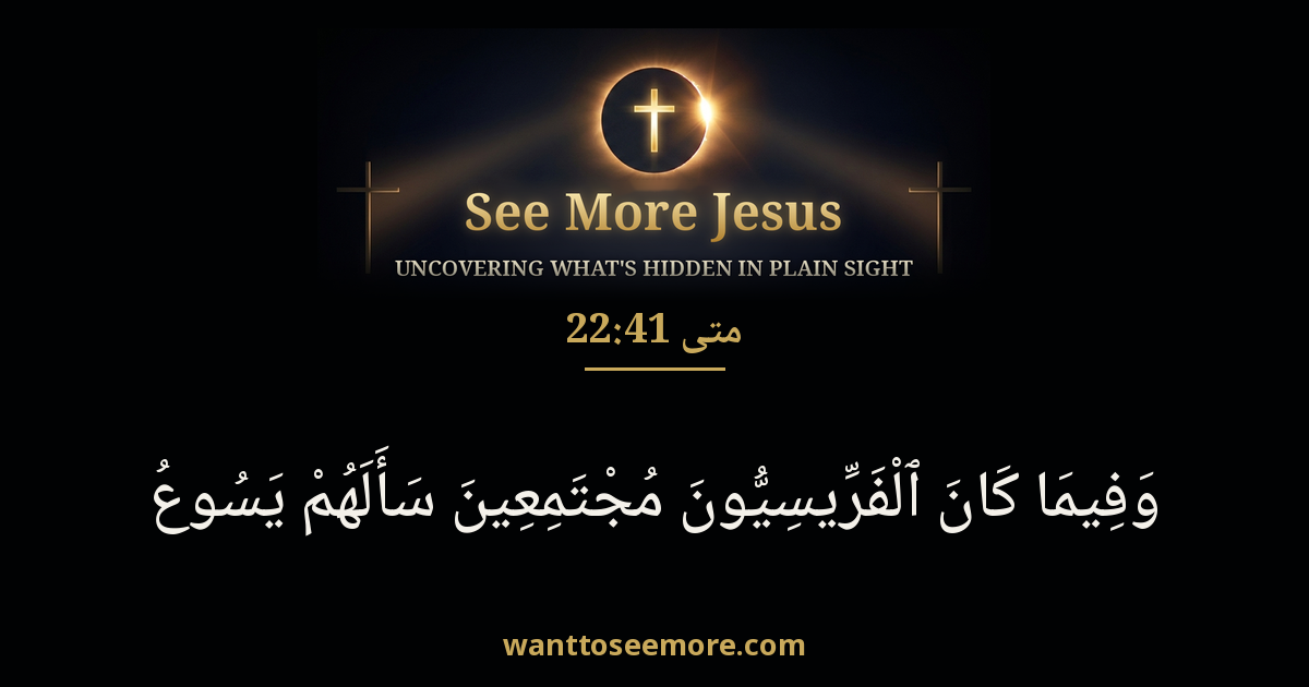 Matthew 22:41