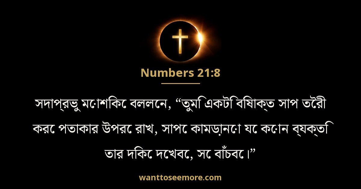 Numbers 21:8
