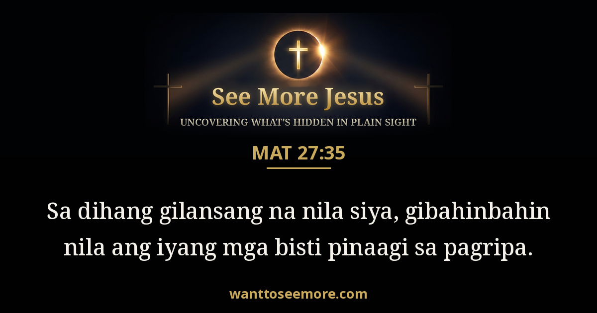 Matthew 27:35