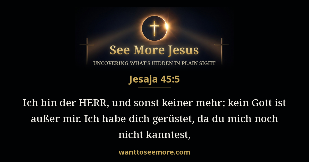 Isaiah 45:5