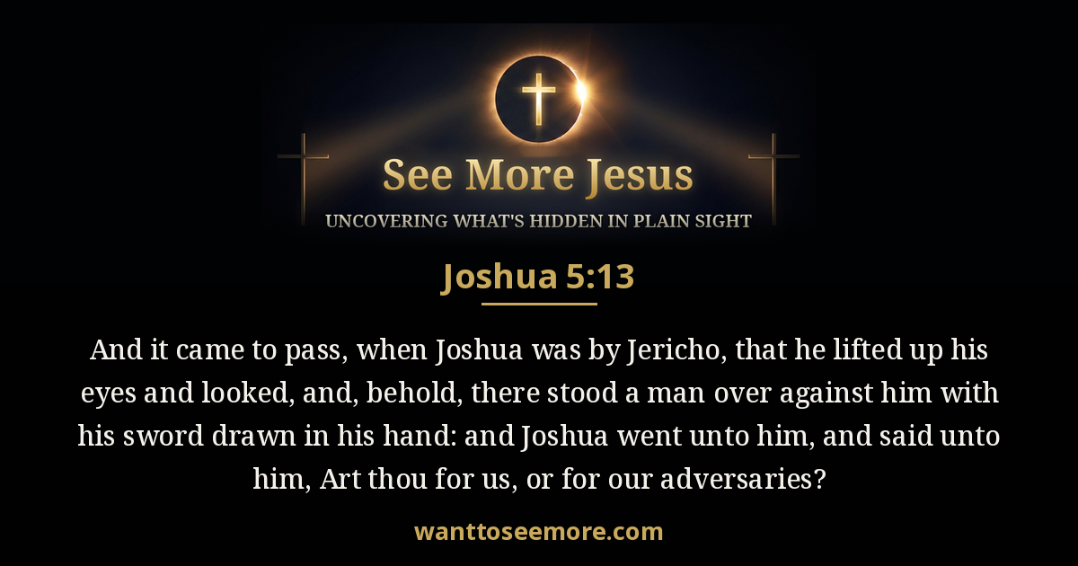 Joshua 5:13