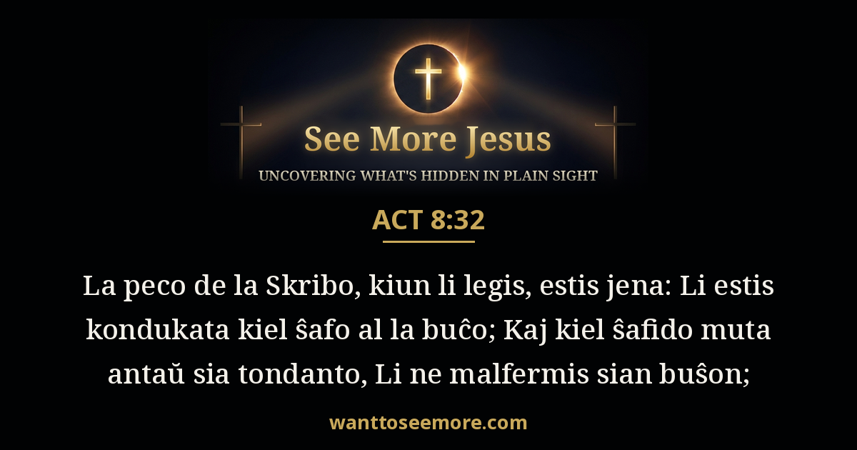 Acts 8:32